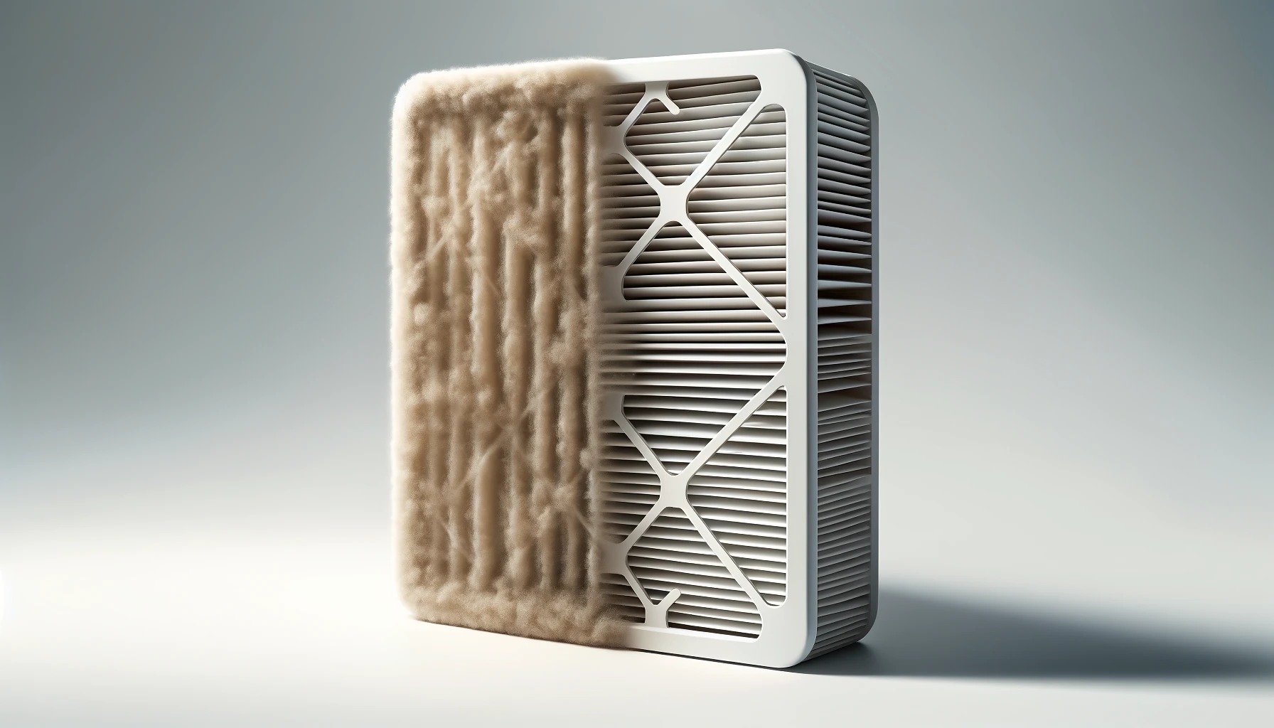 dusty vs clean air filter comparison