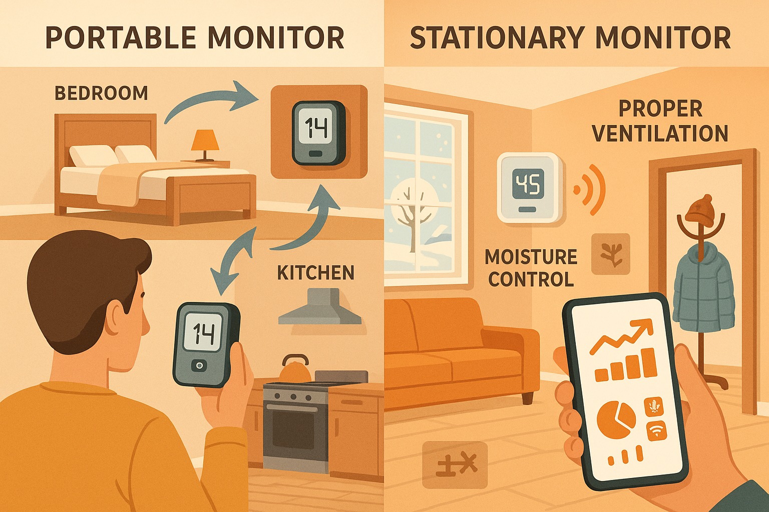 air quality monitoring portable stationary applications canada