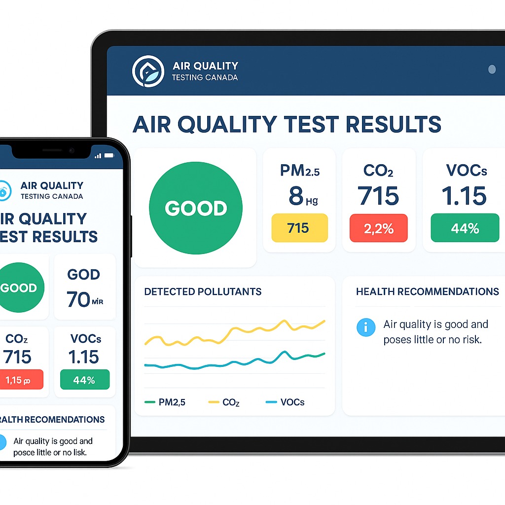 understanding air quality test results canada
