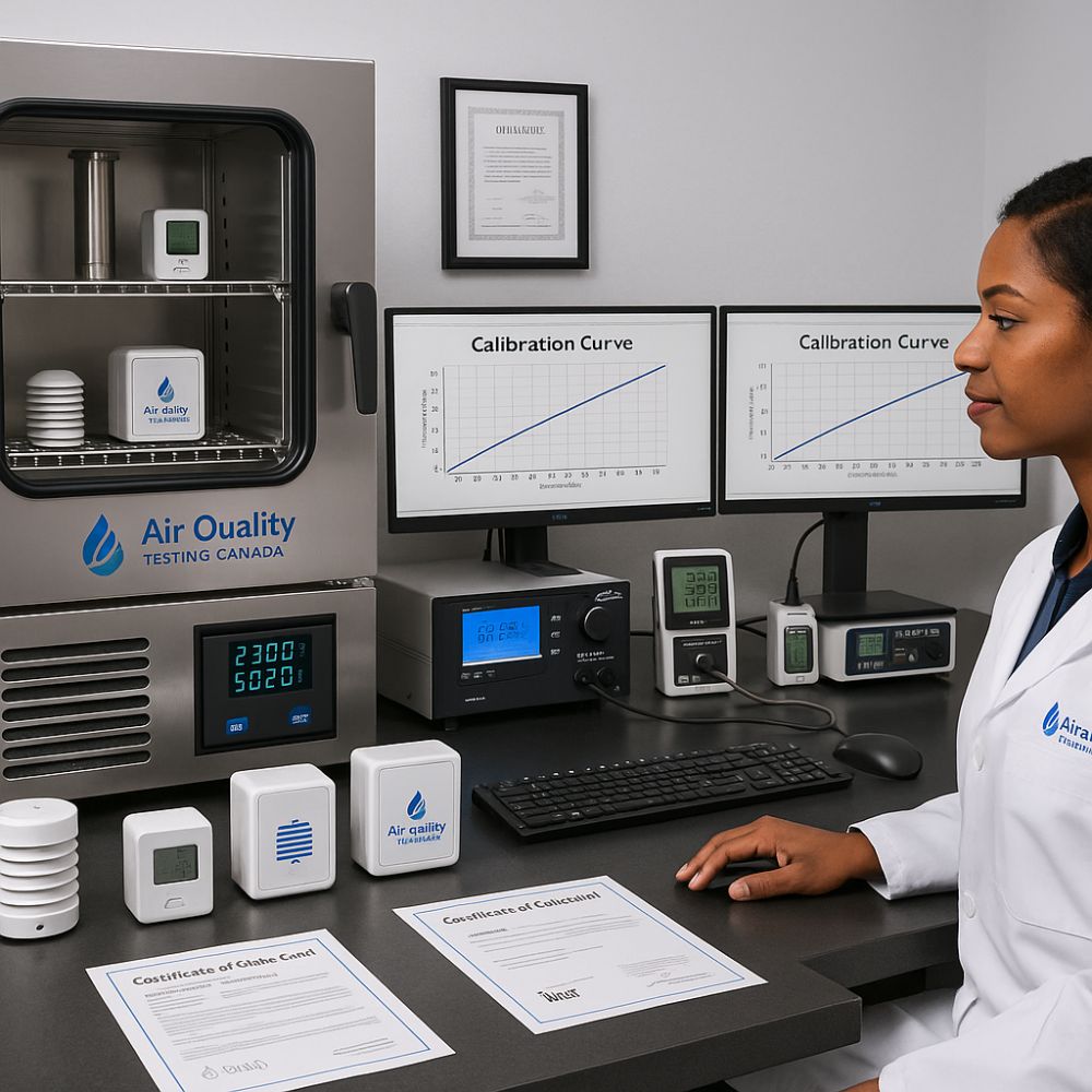 professional air quality calibration equipment laboratory NIST traceable humidity chambers