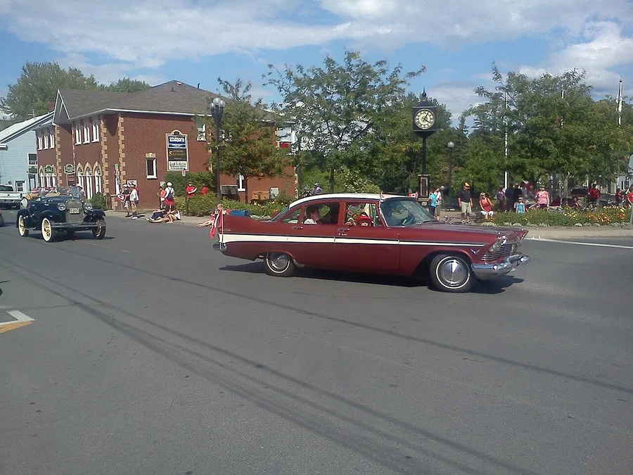 Downtown Kemptville Ontario street where we provide air quality and mold testing