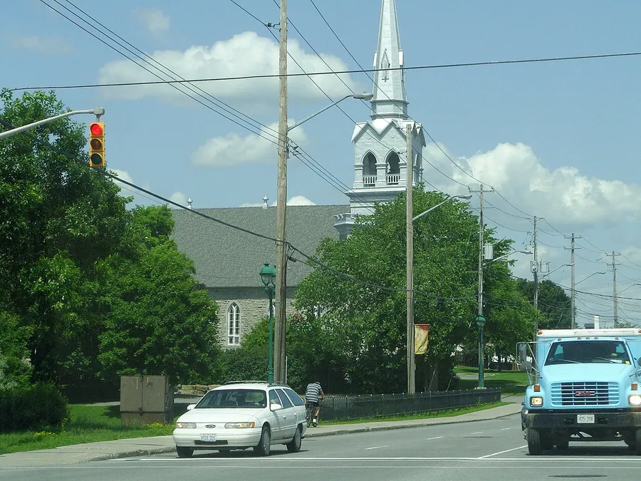 St. Joseph Boulevard church skyline in Orleans Ontario